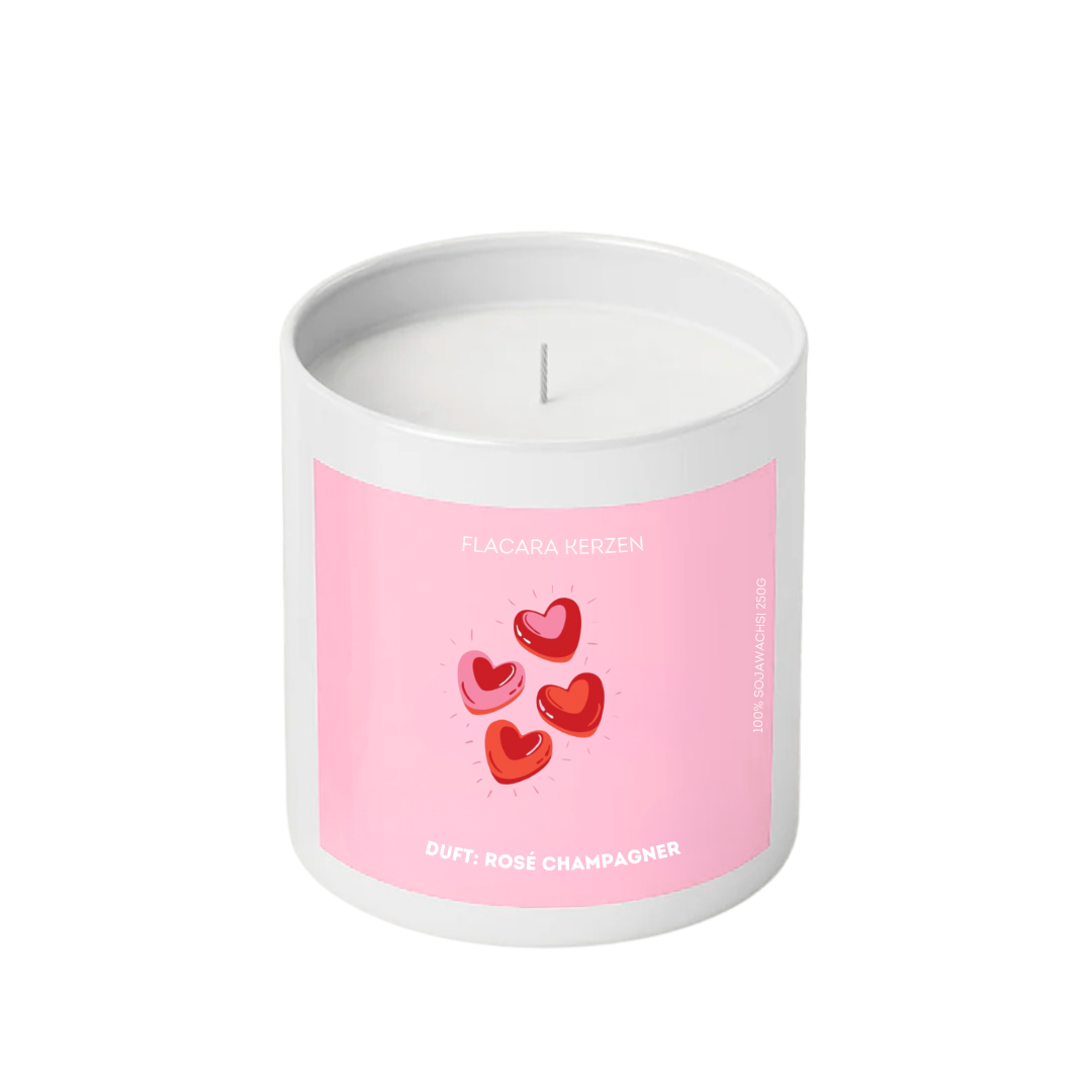 Pure - Herzsymbol Duftkerze