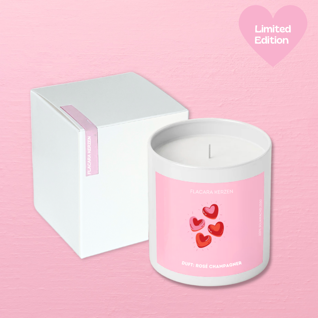 Pure - Herzsymbol Duftkerze