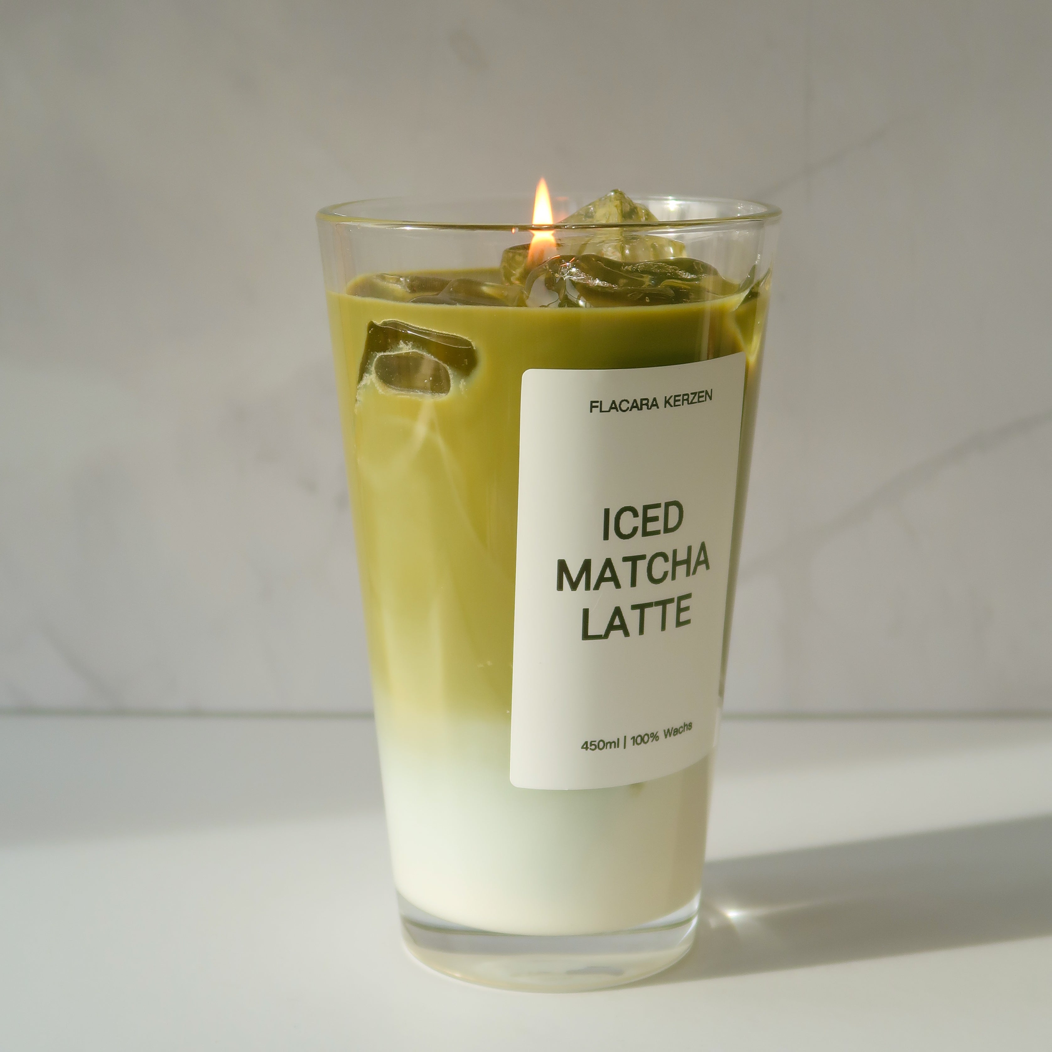 Iced Matcha Latte Kerze
