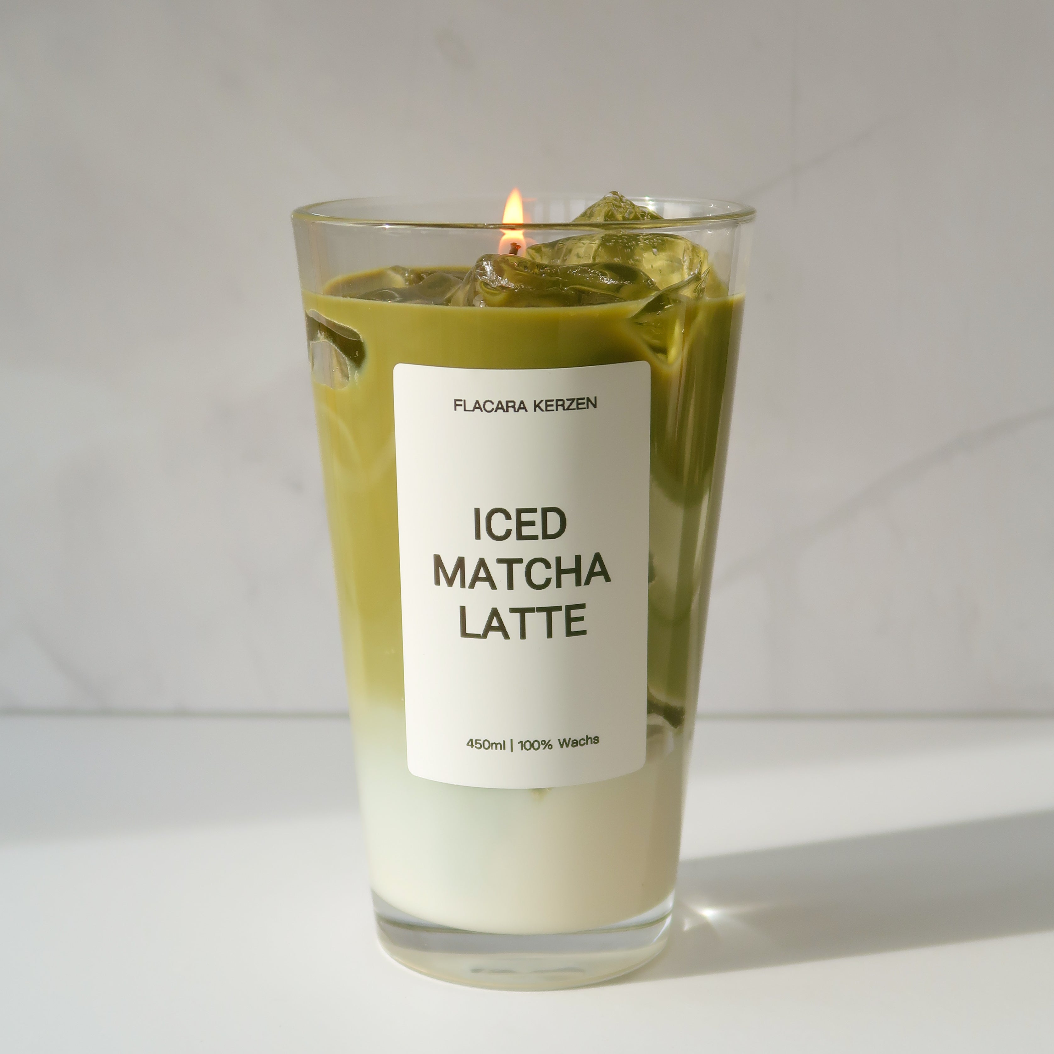 Iced Matcha Latte Kerze