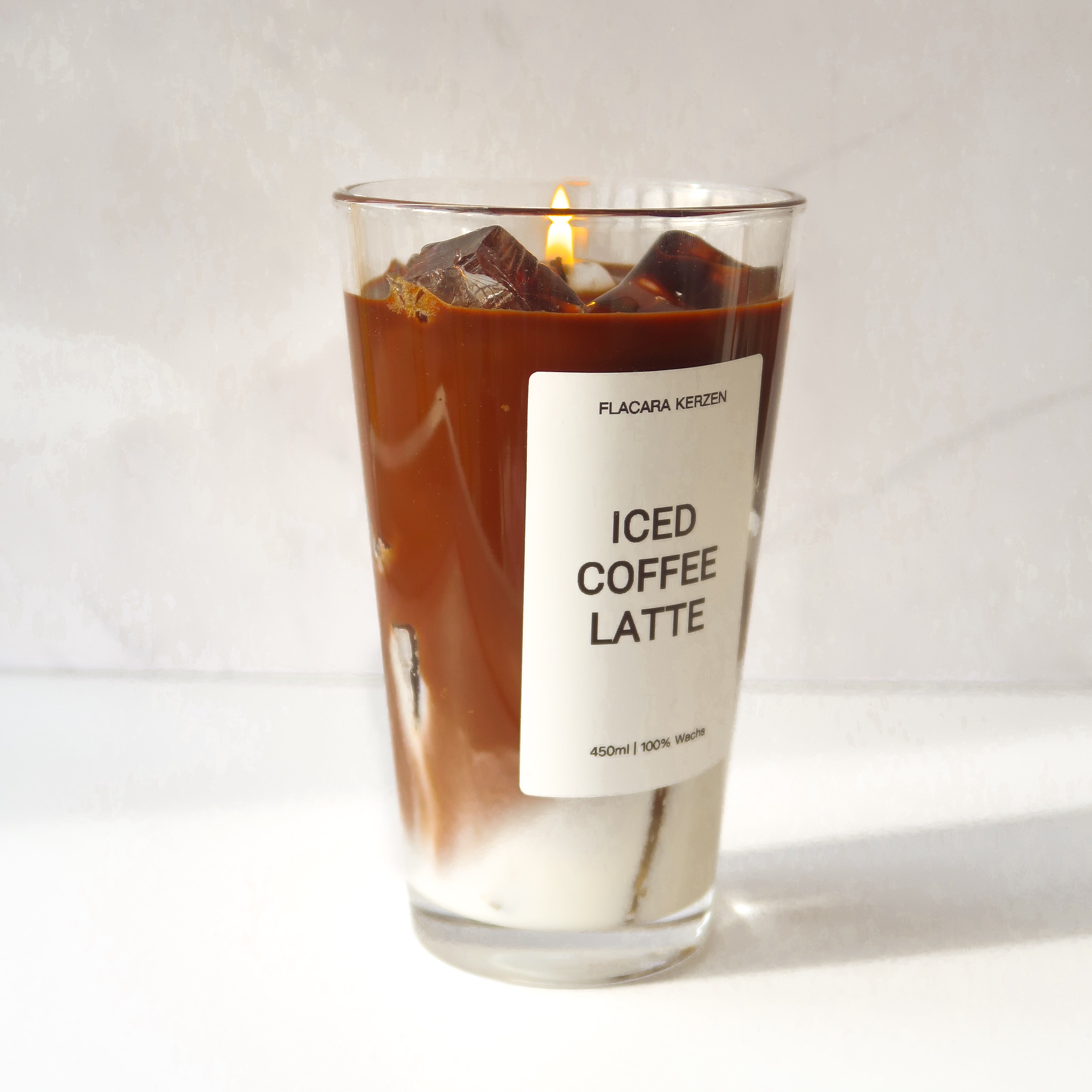 Iced Coffee Latte Kerze