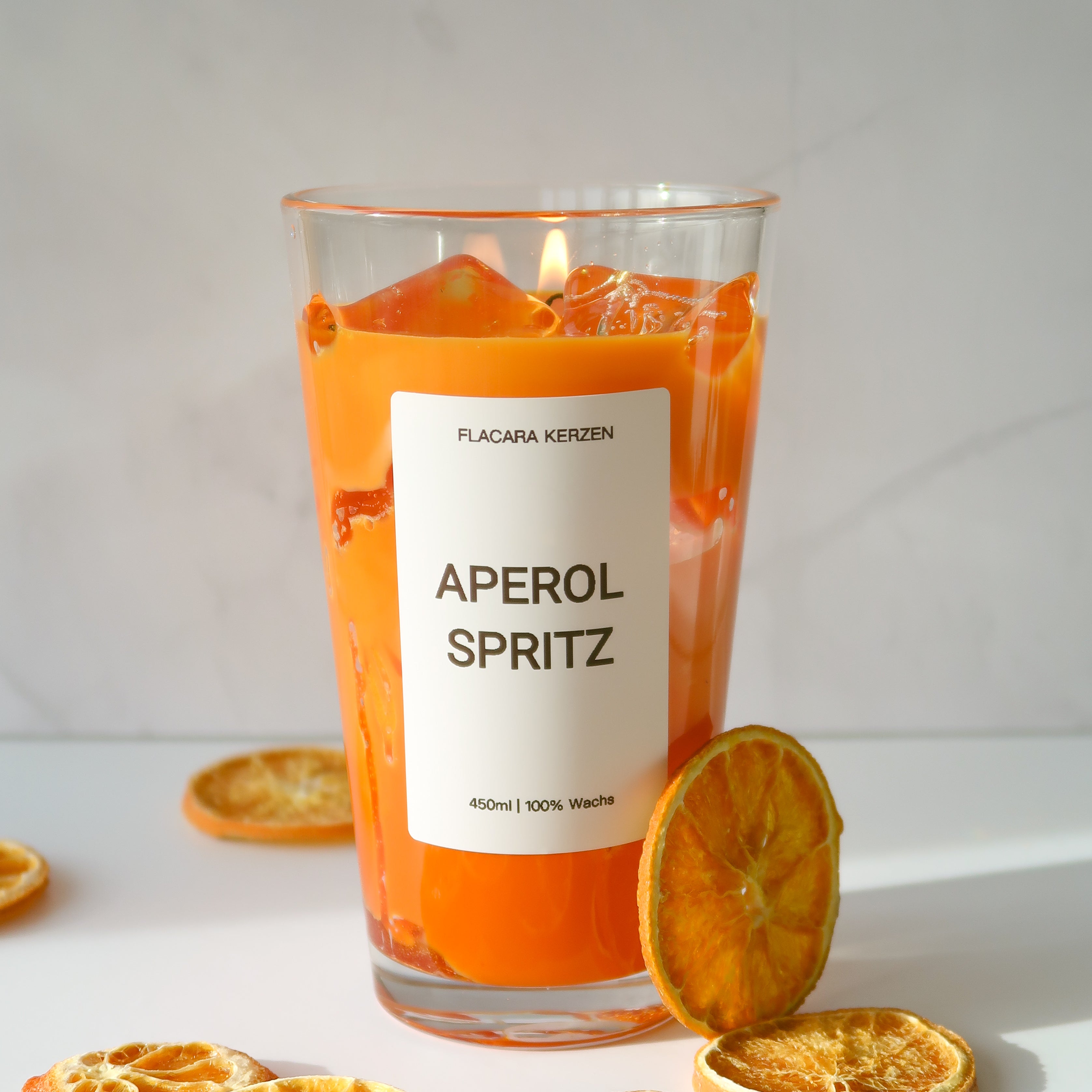 Aperol Spritz Kerze