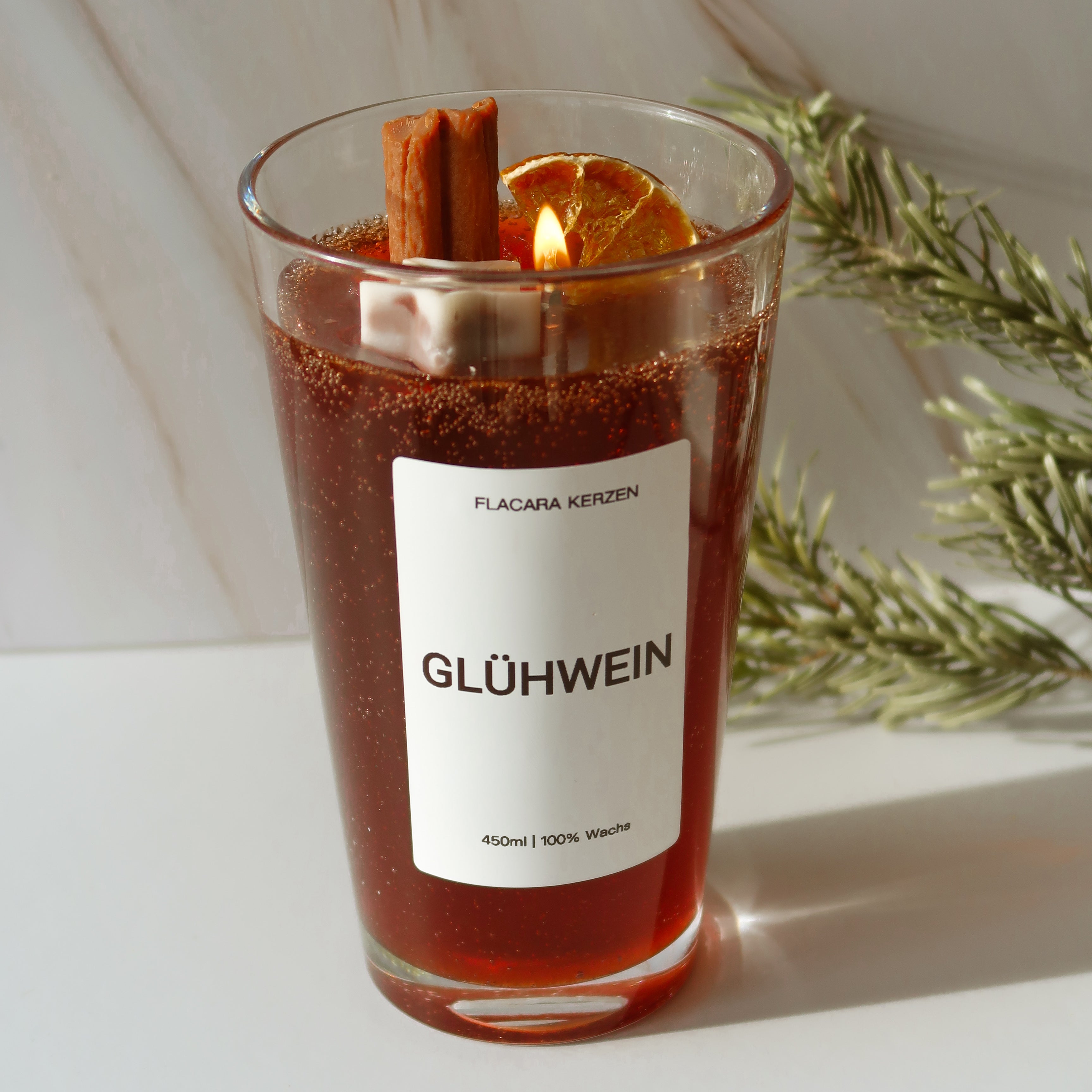Glühwein Kerze